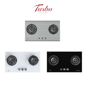 Turbo Incanto T762-SSV/GV-BK/GV-OW 76cm 2 Burners Built-in Hob