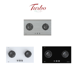 Turbo Incanto T882-SSV/GV-BK/GV-OW 88cm 2 Burners Built-in Hob