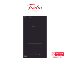 Turbo Italia TIA902 30 cm 2 Zones Domino Induction Hob With Touch Control