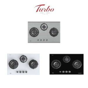 Turbo Incanto T773-SSV/GV-BK/GV-OW 77cm 3 Burners Built-in Hob