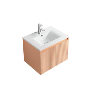 Cubi Cove Basin Cabinet 60cm/80cm - Darling Peach