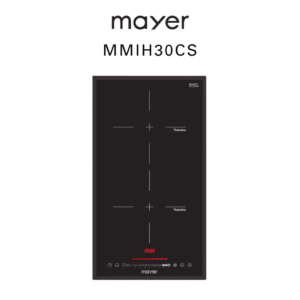 Mayer 30cm 2 Zone Domino Induction Hob with Slider MMIH30CS