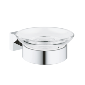 Grohe 40 754 001 Essentials Cube Soap Dish with Holder