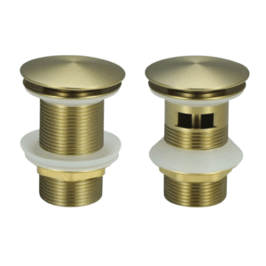 Mushroom Pop-up Waste PUW-MG.1006/1007 Matte Gold