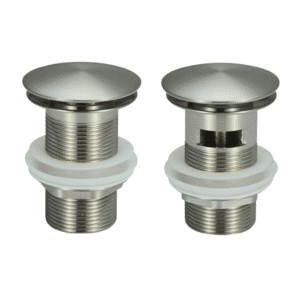 Mushroom Pop-up Waste PUW-BN.1006/1007 Matte Brushed Nickel