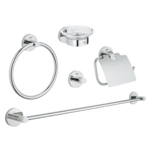 Grohe 40 344 001 Essentials Accessories Set 5-in-1