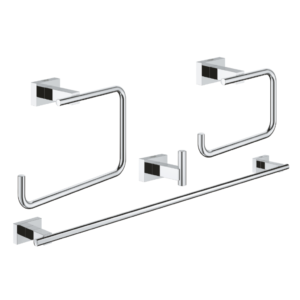 Grohe 40 778 001 Essentials Cube Accessories Set 4-in-1