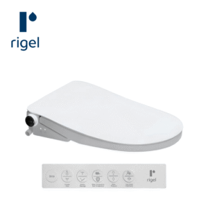 Rigel Electronic Bidet Seat and Cover SCEBD1846DPS