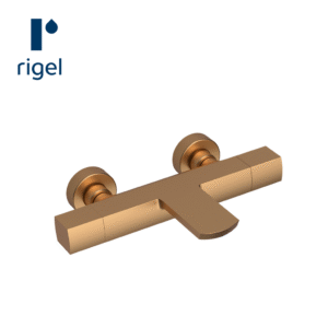 Rigel Thermostatic Shower Mixer W2-R-TSME3200055 - Brushed Copper